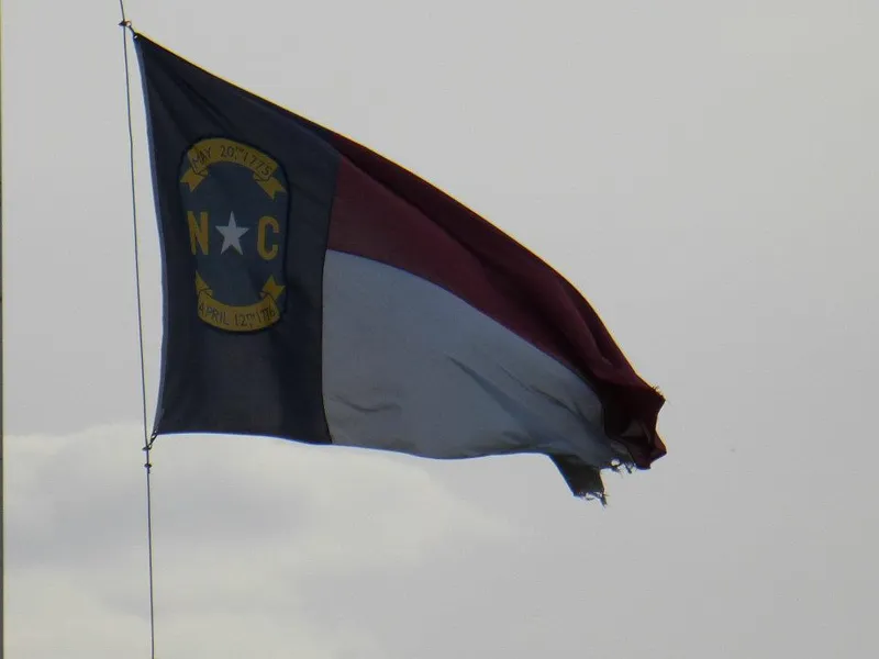 North Carolina State Flag.